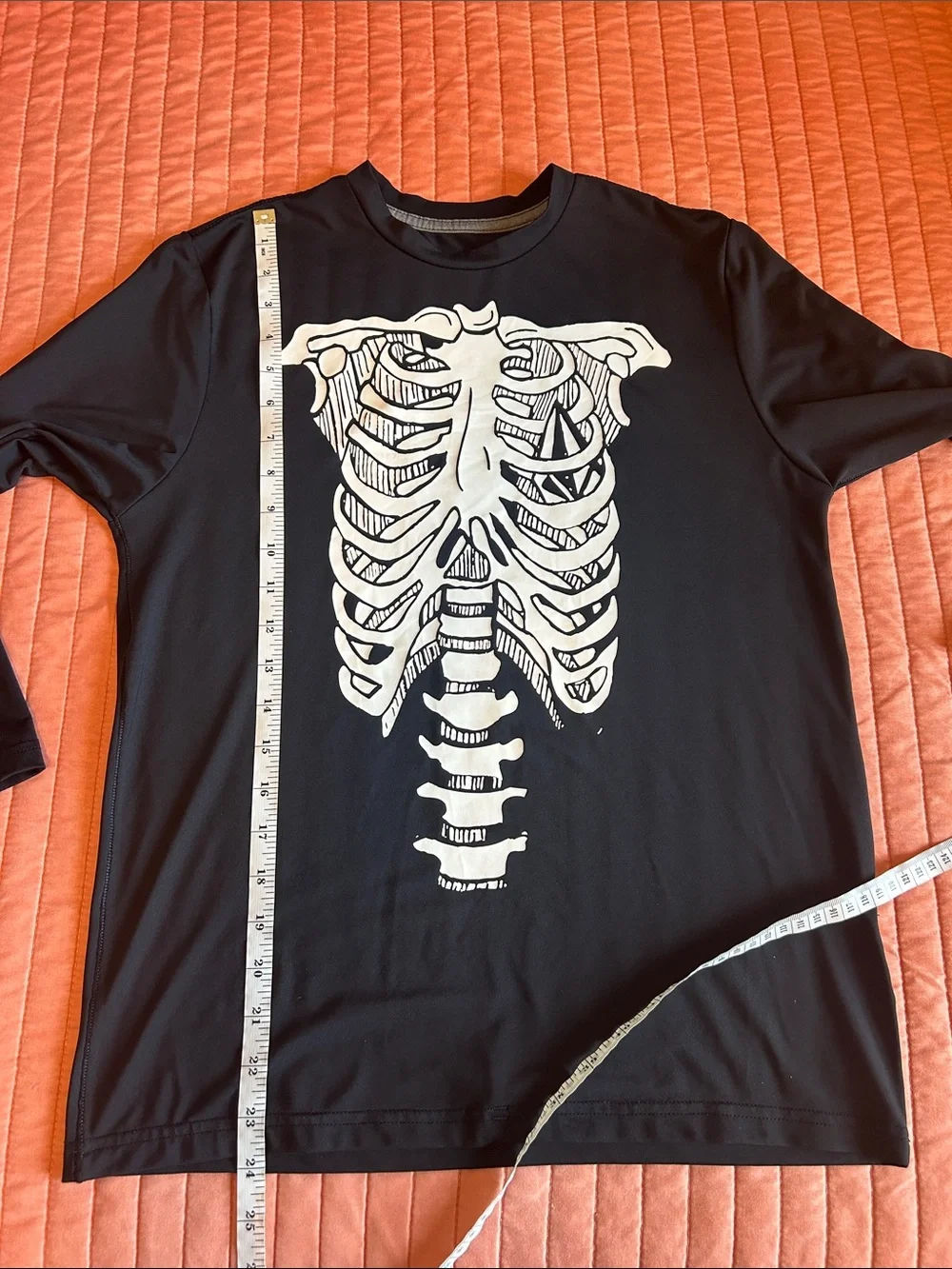 Volcom Skeleton Boys Swim Rashguard size XL